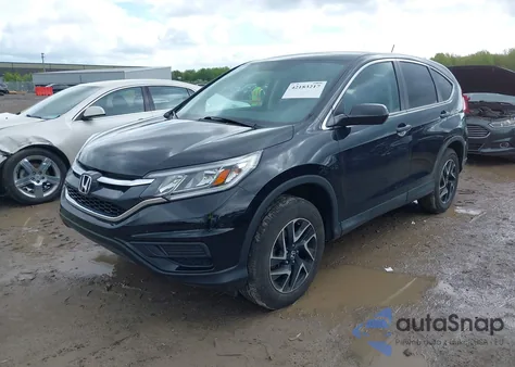 2016 Honda Cr-V Se z USA, uszkodzony, nr VIN 5J6RM4H4XGL037019